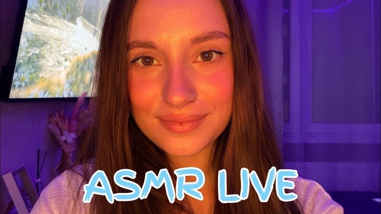 🔴 ASMR LIVE | Ночной шепот и триггеры 🌙 Читаю чат