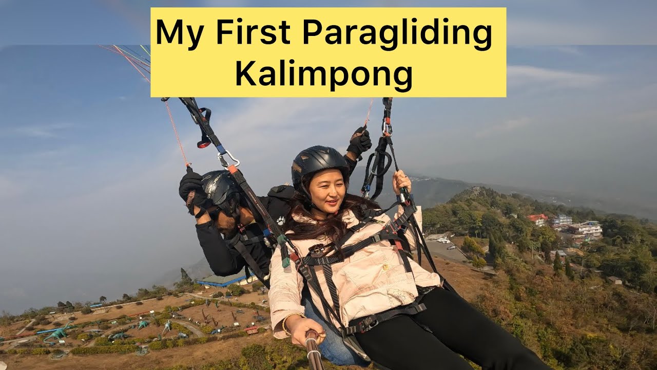 MY FIRST PARAGLIDING EXPERIENCE 🤩!! AWESOME FEELING!! @yangchenvlog 