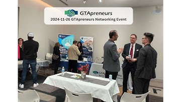 Nov 26-2024 GTApreneurs Business Networking Event Toronto Exhibitors