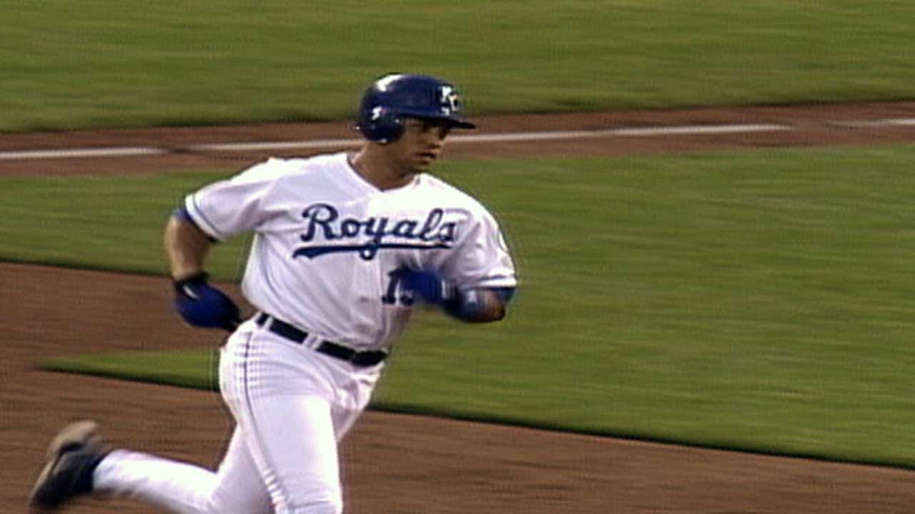 Kansas City Royals outfielder Carlos Beltran is named the American