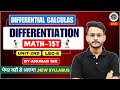 🔥Mathematics-1st || Differential Calculas || अवकलन || Differentiation || Lec-6 || By-Anurag Sir