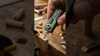 Mini Doweling Jig Drill 🔥 Tiny Tool Makes Perfect Holes #shorts #handdrill