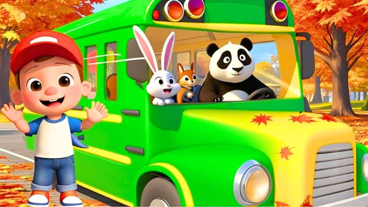 Wheels on the Bus Barn Friends Remix 🐔🐮 – Fun Sing & Dance for Kids
