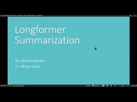 Longformer: The Long-Document Transformer - Presented by Ahmed Baraka