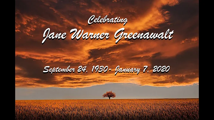 Jane Greenawalt's Celebration of Life