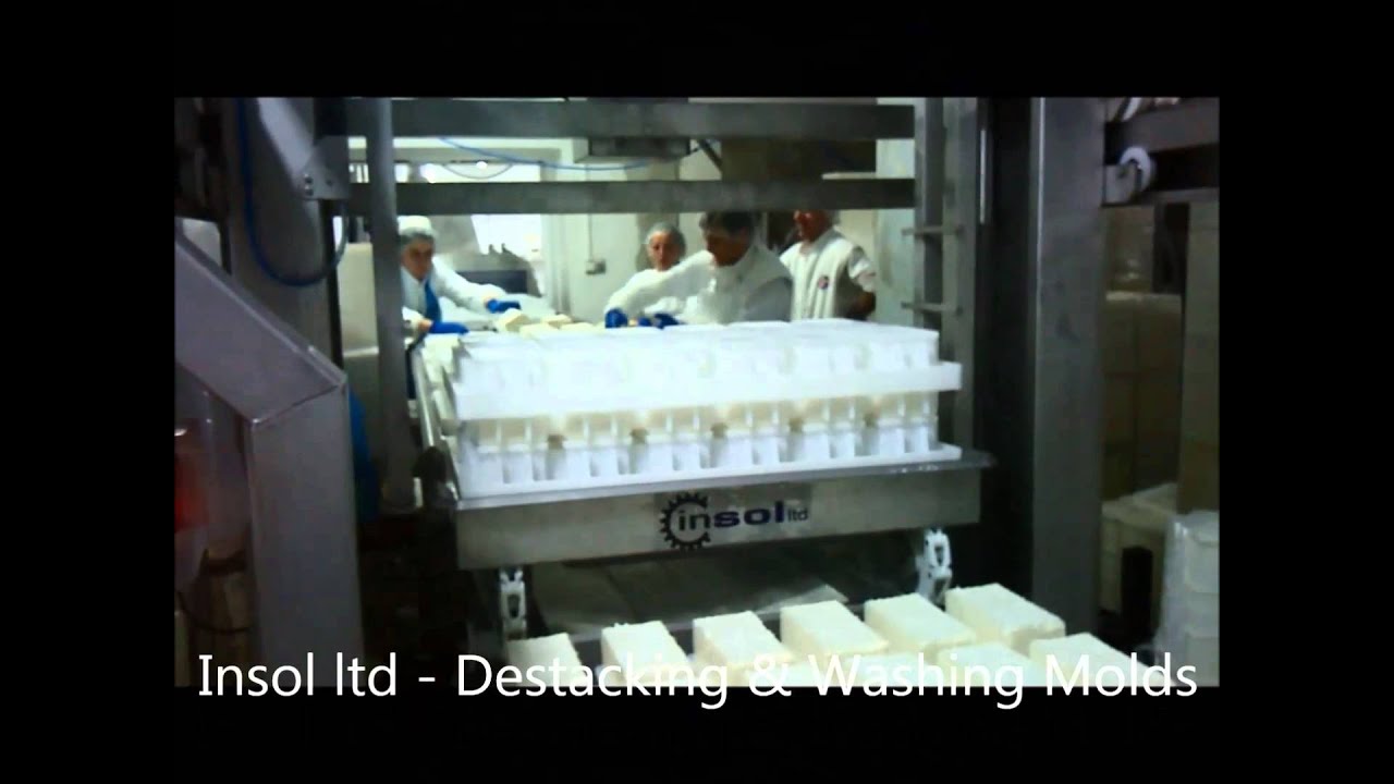 Complete Feta Cheese Production Line 2013 YouTube