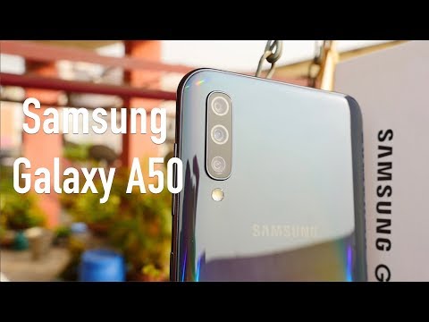 Samsung Galaxy A50 Unboxing Overview Camera Smartphone Youtube