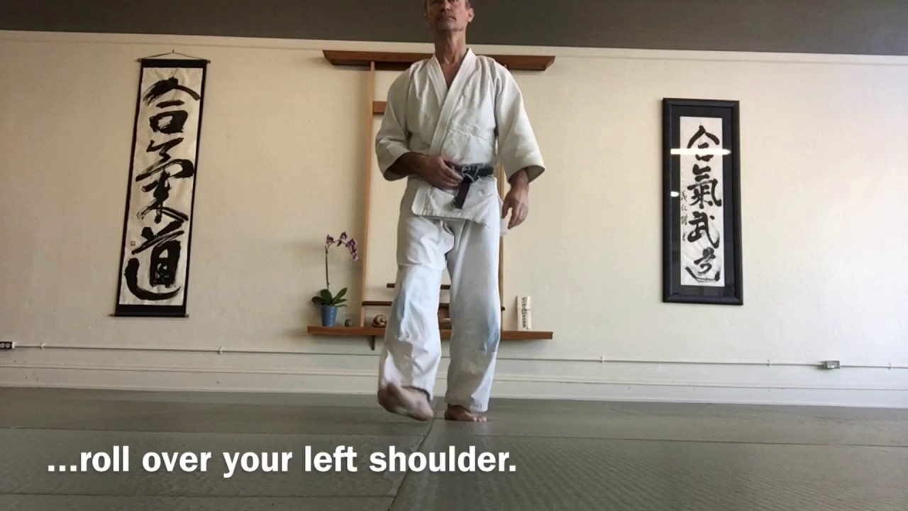 Basic Aikido Ukemi Falling and Rolling YouTube