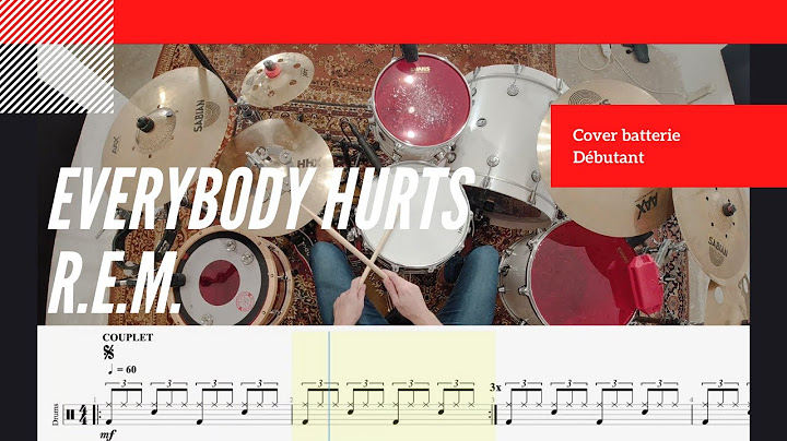 Everybody Hurts Drums version - Drums performance video thumbnail