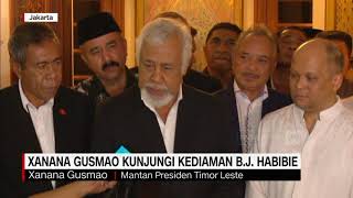 Mantan Presiden Timor Leste Kunjungi Kediaman BJ Habibie