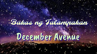 December Avenue - Bakas Ng Talampakan Lyric Video (Lyrics)
