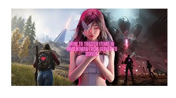 How to Transfer items from server to server in Once Human