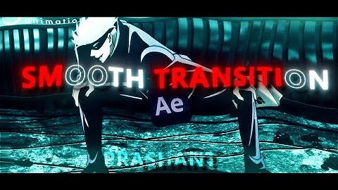 SMOOTH Zoom in/out Transition in After Effects | AMV Tutorial