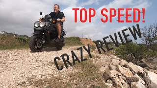 Yamaha Zuma 125 - $1100  Top Speed Test and Review!