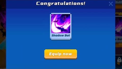Using Shadow Bat Sword Effect In Bedwars [Blockman go]
