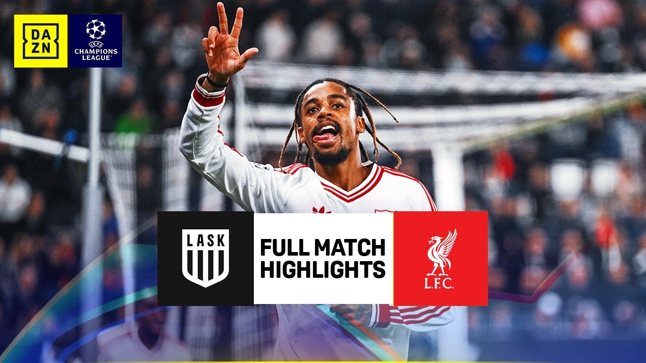 LASK vs Liverpool | UEFA Champions League Highlights | Matchday 2 | 2026-2027