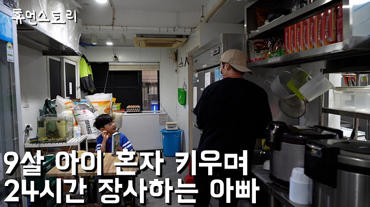 Living With 9-Year-Old Son At the 24-hour Delivery Restaurant, Here's Why