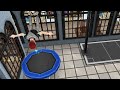 Sims freeplay- Hacer que un sim preadolescente participe en un trampolinatón