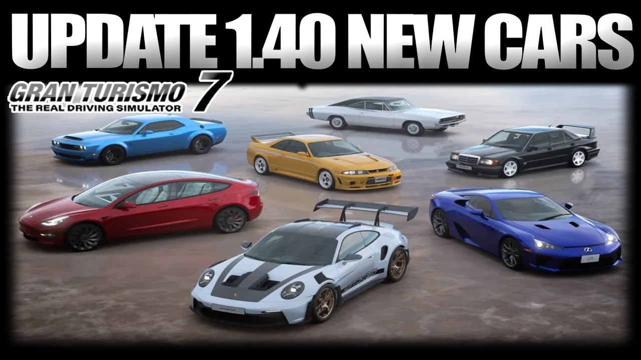 Gran Turismo 7 Update 1.40 Cars Teased by Kazunori