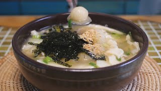 How to make Potatoes and Ongshimi【Original Potatoes and Ongshimi with Memories Food Sujebi】
