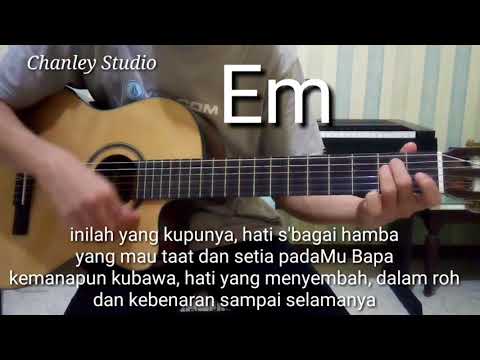 belajar gitar hati sbagai hamba
