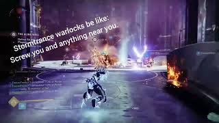 Stormtrance warlocks Killing everything in sight.