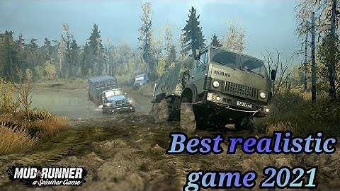 Mudrunner gameplay (Best graphic) Android/ios 🔥😊