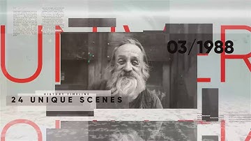 History Timeline Documentary Slideshow | After Effects Project Files - Videohive template