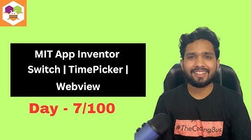 How To use Switch and Webview in MIT App Inventor | 7/100