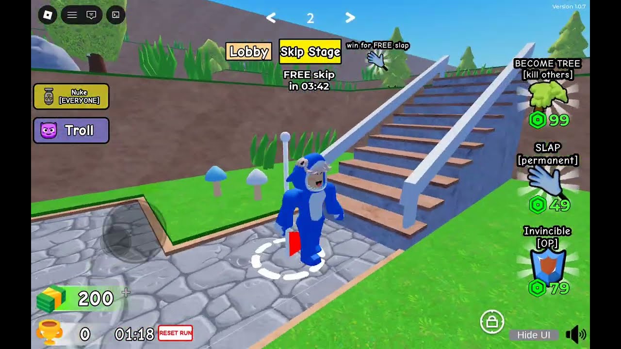 Trying to beat all 17 STAGES in Roblox TREES HATE YOU - YouTube
