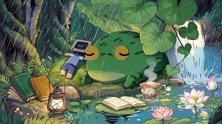 Gentle Escape 🍃🐸 beats to unwind softly & enjoy peaceful moments - lofi hip hop mix - aesthetic lofi