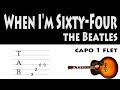 When I'm Sixty-Four the Beatles Guitar Chords
