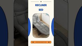 Product Link in Bio ( # 956  ) 🛒Relax Anywhere Foldable Recliner Single Bed