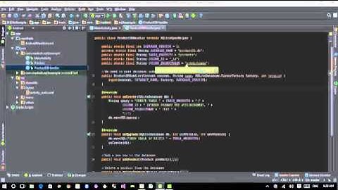Android Sqlite Demo - IPA Course - عربى