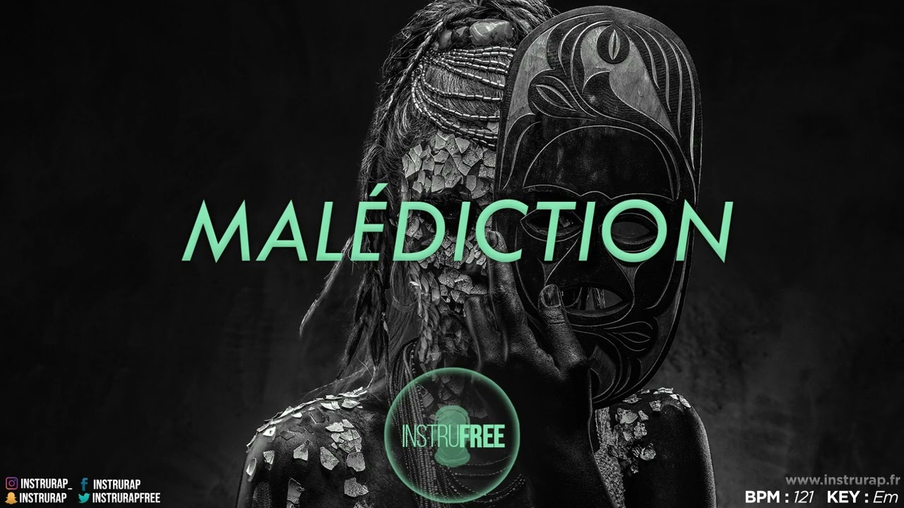 Instru Rap Melodic Trap Intense - MALEDICTION - Prod. By CNPRODDD
