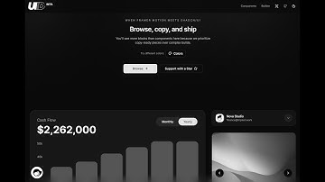 UI TripleD: 100+ UI Components & Blocks with Framer Motion for Next.js