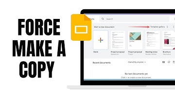 How To Force Make a Copy in Google Slides | Create a Forced Copy Link | Google Slides Tutorial