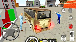 ✅Offroad Police Bus Driving - Hill Dangerous Duty Simulator Games - Best Android Gameplay screenshot 5