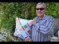 PART ONE ~ EASY Cathedral WIndows Pillow/Cushion Tutorial ~ PART ONE