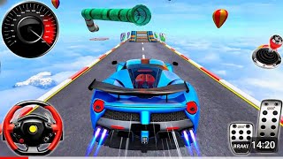 Crazy Ramp Car  Stunts Racing 2024 - Impossible GT Car Mega Tracks Simulator 3D: Android Gameplay #1 screenshot 5