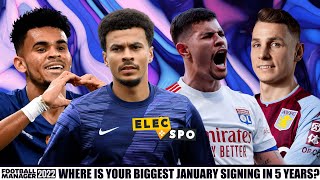 Where Football Manager 2022 Thinks Your Biggest January Signing Will Be In 5 Years