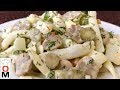 Салат из Кальмаров с  Жареными Грибами | Squid Salad Recipe | Ольга Матвей