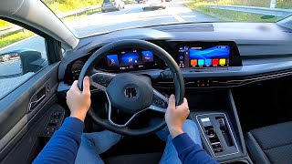 2022 VW Golf 8 2.0 TDI - pov test drive