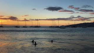 Coucher du soleil en Martinique