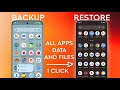How to backup and restore app data and files from one ROM to another ROM