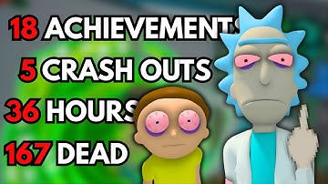 I Played 100% of Rick and Morty. It was INSANE