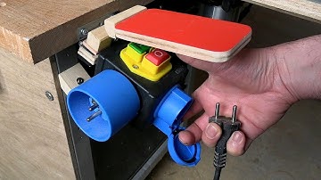 I always wanted a Power Tool Safety Switch. Great improvement