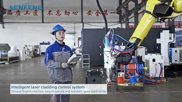 SFMR02 | Mobile Robot Laser Cladding Machine