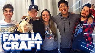 FAMILIACRAFT INVADIU A CASA DOS YOUTUBERS !! ‹ AUTHENTIC ›