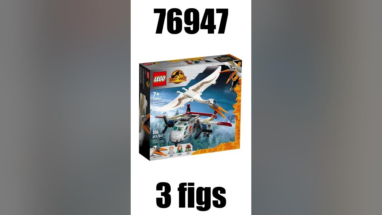 Every Lego JURASSIC WORLD DOMINION Set!!! #Shorts 